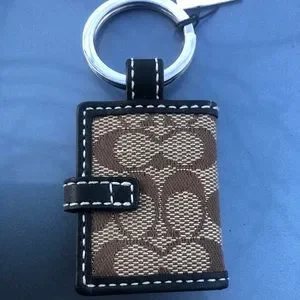 Coach | Accessories | Coach Mini Signature Picture Frame Keychain